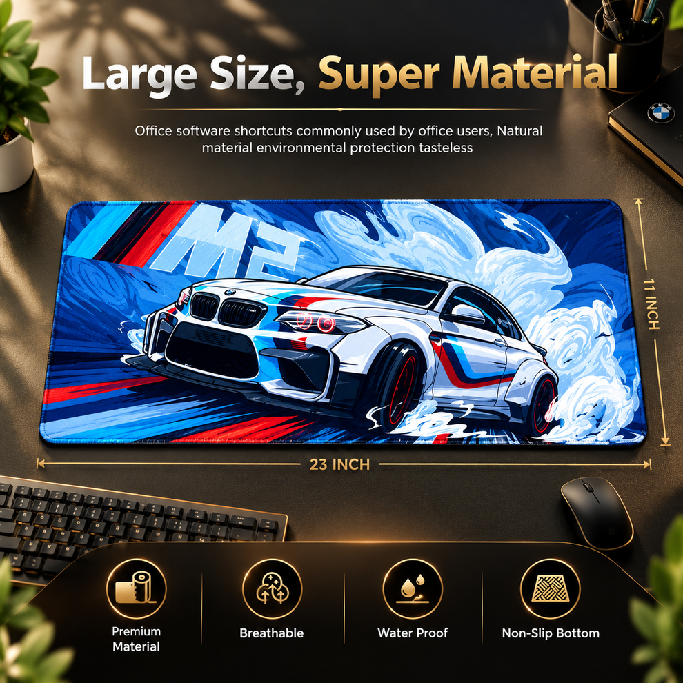 BMW M2 Performance Desk Mat – AURATECH