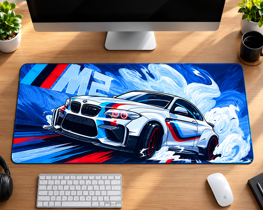BMW M2 Performance Desk Mat